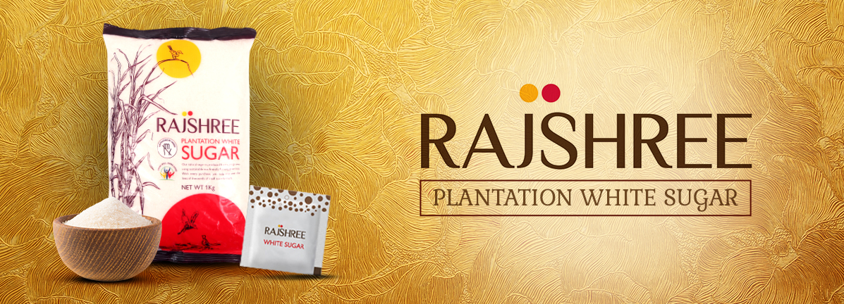 Plantation White Sugar Packages from Rajshree Sugars